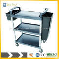 Plastic cheap tool cart 3-Tier multi-utility tool trolley